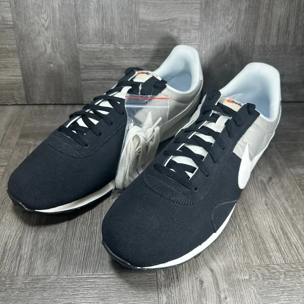 Nike Pre Montreal Mens 15 Black White Wolf Grey Retro Running NEW 898031-001